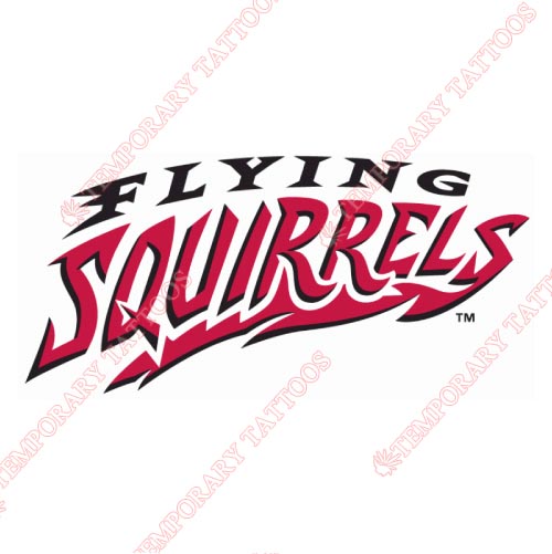 Richmond Flying Squirrels Customize Temporary Tattoos Stickers NO.7870